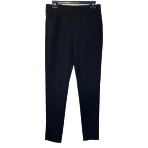 Tagoo Womens Size L Black Nylon Straight Legging Pants